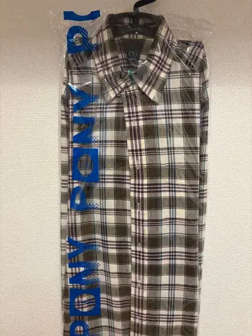 BEAMS F 마드라스 체크 버튼 다운 셔츠