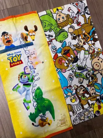 토이스토리 페이스 타월 2개 세트