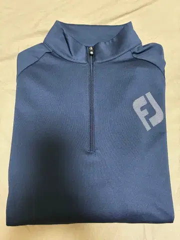 풋조이 하프 지퍼 플리스(네이비)_컨디션 최상