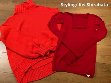 Styling/ Kei Shirahata 니트 2개 세트