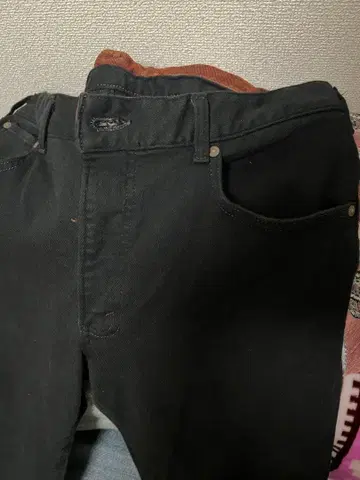 블랙 데님 팬츠 Edwin Jirseys