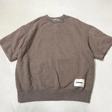 새상품급 JIL SANDER+ 오버 사이즈 반팔 맨투맨 풀오버 M