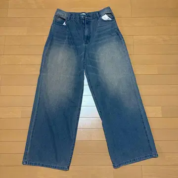 sedaggle 블루 와이드 팬츠