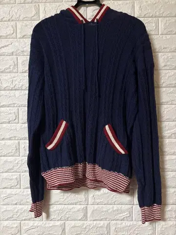 Albemarle Division 니트 후드티 네이비 90s USA