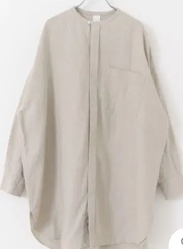 카구레 린넨 튜닉 셔츠