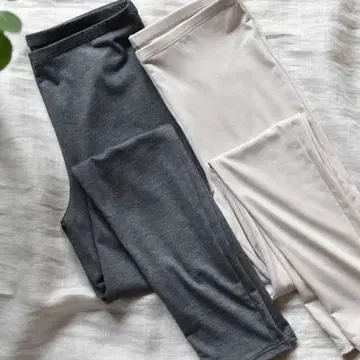 OURHOME 10분 길이 드레이프감 레깅스 2장 세트