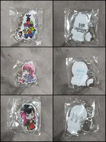 LiSA 랜덤 세트 아크릴 키링 unlasting shadow