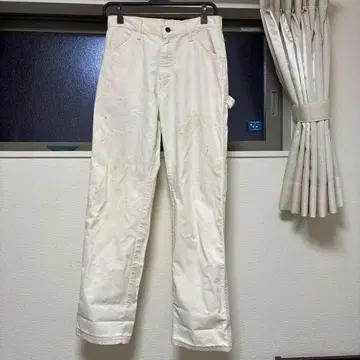 00s Dickies White 페인터 팬츠