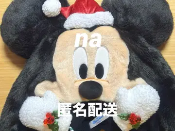 [택 포함 새상품] 디즈니 크리스마스 미키 팬캡 산타