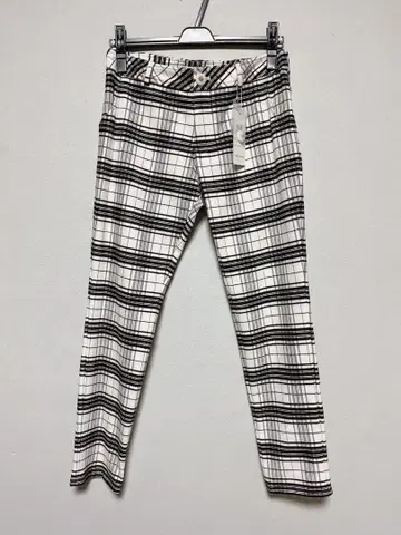 2 [새상품 택 포함] 미슈마슈 체크 무늬 팬츠 M 사이즈