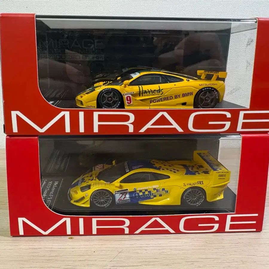 55 未展示 HPI MIRAGE 1/43 McLaren F1 GTR ＃8 1995 鈴鹿 マクラーレン