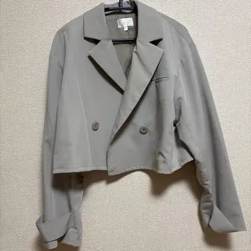 rienda 그레이 테일러드 자켓