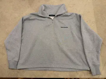 나노 유니버스 맨투맨 지퍼 그레이 여성용 프리