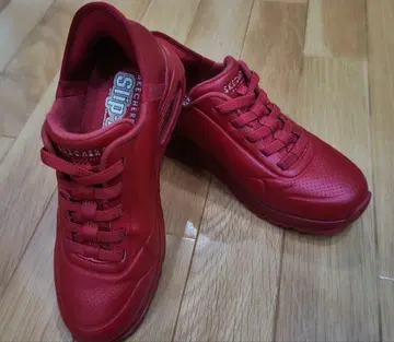 SKECHERS 슬립인즈 빨간색 23cm