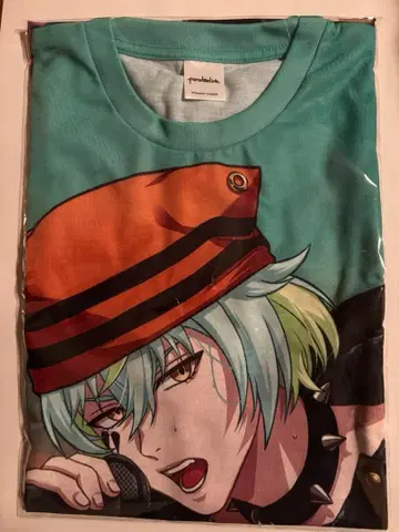 미개봉 미사용 파라라이 5주년 풀 그래픽 T셔츠 미코시바 켄타