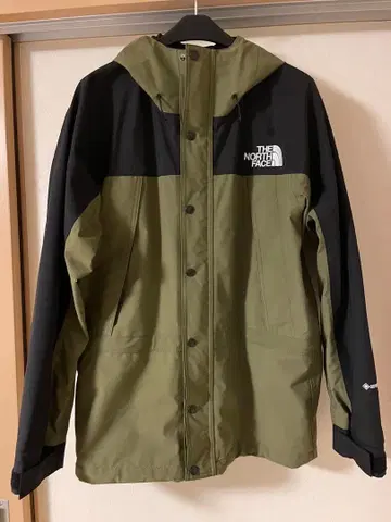 THE NORTH FACE 마운틴 후드티 올리브 그린/블랙 M