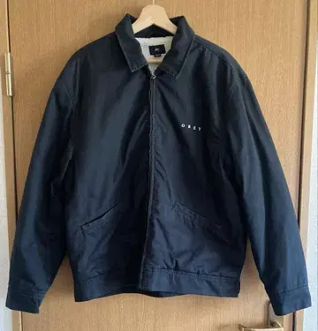 OBEY 자켓 블랙 디트로이트