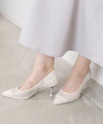 글리터 튤 펌프스