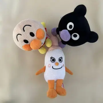 호빵맨 봉제 인형 프리티 빈즈 아기 세균맨 밀크 보이