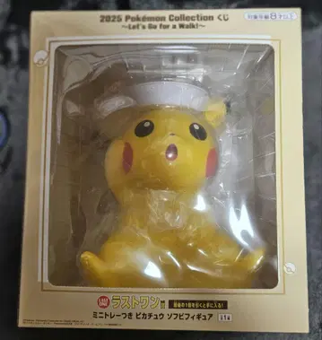 포켓몬스터 제일복권 라스트 원상 트레이 포함 피카츄 소프트 비닐 피규어