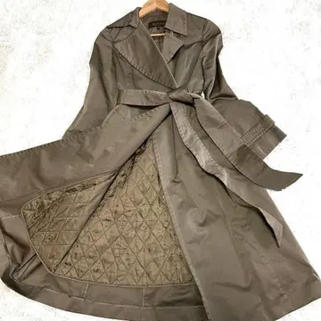 [ 새상품급 ] 투모로우랜드 트렌치코트 퀼팅 라이너 포함 벨트