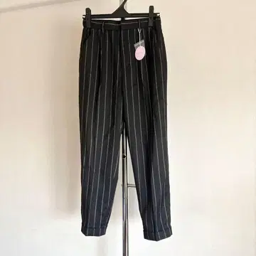 rienda 리엔다 테이퍼드 팬츠 센터 프레스 택 포함 새상품