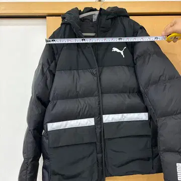 PUMA 블랙 패딩 자켓