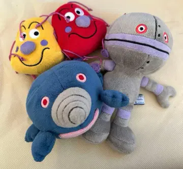 호빵맨 봉제 인형 다다단, 모구린, 카비룬룬