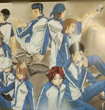 초대 테니스의 왕자님 멤버 포스터 B2 사이즈