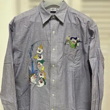 디즈니 백설공주 7난쟁이 코튼 셔츠