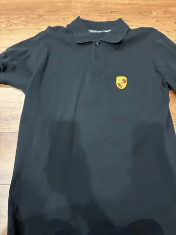 포르쉐 블랙 피케 셔츠 S 사이즈