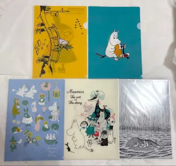 미사용 무민 클리어 파일 리틀 미이