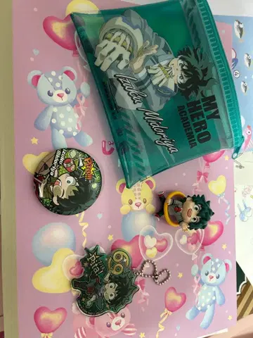 나의 히어로 아카데미아 캐릭터 굿즈 세트