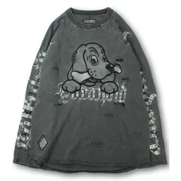 GALFY 병에 물든 롱 T