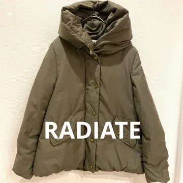 RADIATE 후드 부착 카키 자켓