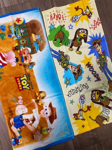 토이스토리 페이스 타월 2개 세트