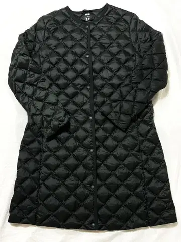UNIQLO 울트라 라이트 다운 다운 코트 라이트 블랙 XL
