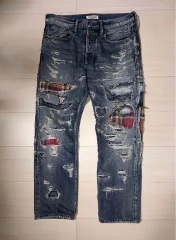 론 허먼 데님 데미지 데님 팬츠 1st 모델 31