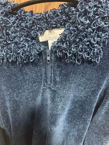 Lisa XL 프릴 칼라 스웨터