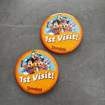 캘리포니아 디즈니 캔뱃지