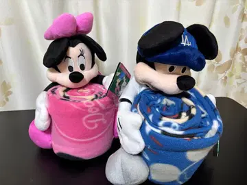 미키 & 미니와 담요 세트 다저스/엔젤스/오타니 쇼헤이