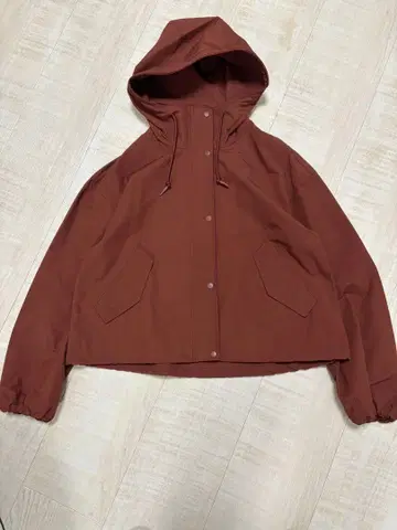 UNIQLO 코튼 블렌드 숏 후드티