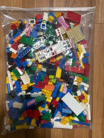 LEGO 블록과 플레이트 세트