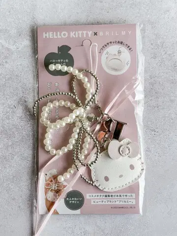 씰북 스트랩에도 HELLO KITTY BRILMY 거울 포함 스트랩