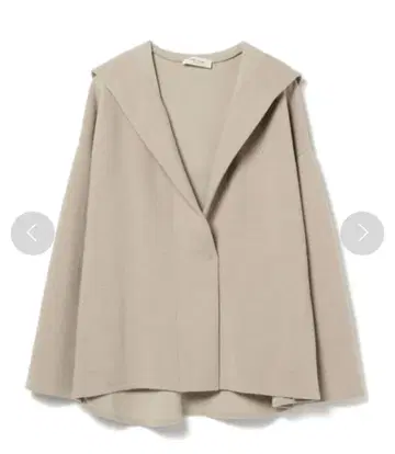 Demi-Luxe BEAMS 후드 니트 가디건