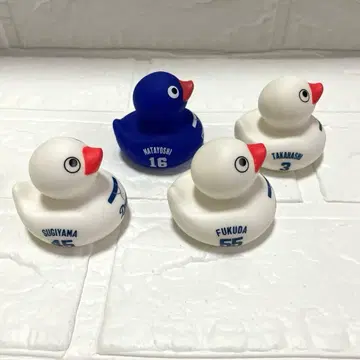 주니치 드래곤즈 오리 덕 컬렉션 4체 세트