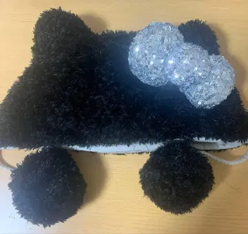 유니버셜 헬로키티 키티 팬캡 블랙