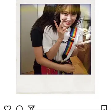 마크제이콥스 스냅샷 레인보우 컬러 레인보우 제브라 패턴 인증서 포함