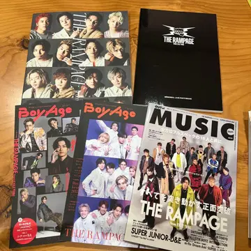 THE RAMPAGE 잡지 MEMORIAL LIVE PHOTOBOOK