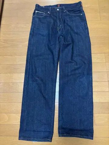 EDWIN 505 스트레이트 데님 다크 블루 W31 L32